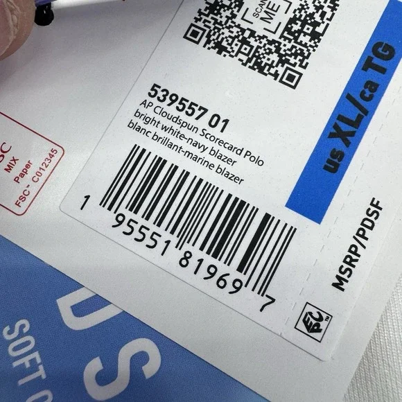 NEW Puma Polo Shirt Men XL Arnold Palmer Cloudspun Scorecard Golf Performance - Picture 10 of 16